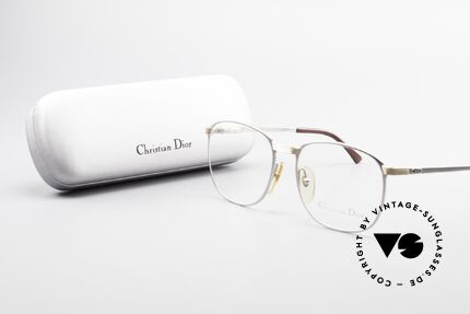Christian Dior 2721 1980's Titanium Frame Men, demo lenses can be replaced with optical (sun) lenses, Made for Men