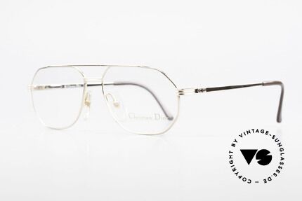 Christian Dior 2685 Classic 80's Frame For Men, GOLD-PLATED metal frame with flexible spring hinges, Made for Men
