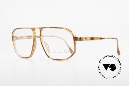 Christian Dior 2485 90's Vintage Men's Glasses, highest comfort due to lightweight OPTYL material, Made for Men