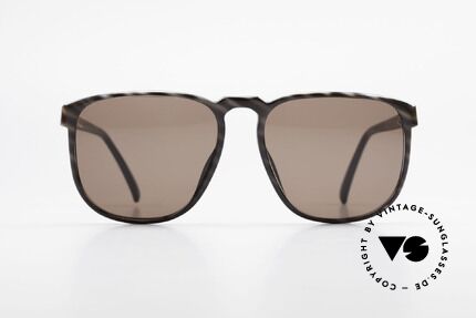 Christian Dior 2226 Monsieur 80's Optyl Shades, noble frame pattern in horn-black (Optyl material), Made for Men