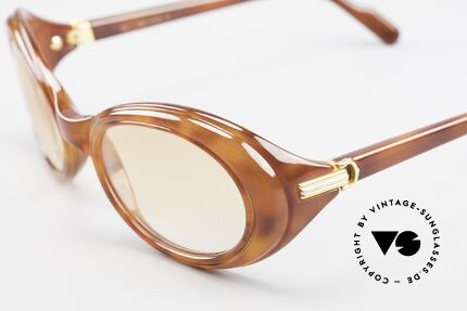 Cartier Frisson Ladies Luxury Sunglasses 90s, 2nd hand, but in a mint condition; incl. original box, Made for Women