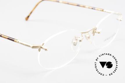 Giorgio Armani 197 Rimless Vintage Eyeglasses, NO RETRO EYEGLASSES, but true 1980's commodity, Made for Men and Women