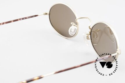 Giorgio Armani 128 Oval Sunglasses 90's Vintage, frame is made for optical lenses (prescription lenses), Made for Men and Women