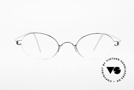 Lindberg Daniel Air Titan Rim Oval Titanium Frame Unisex, distinctive quality and design (award-winning frame), Made for Men and Women