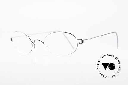 Lindberg Daniel Air Titan Rim Oval Titanium Frame Unisex, simply timeless, stylish & innovative: grade 'vintage', Made for Men and Women