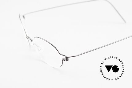 Lindberg Daniel Air Titan Rim Oval Titanium Frame Unisex, extremely strong, resilient and flexible (and 3g only!), Made for Men and Women