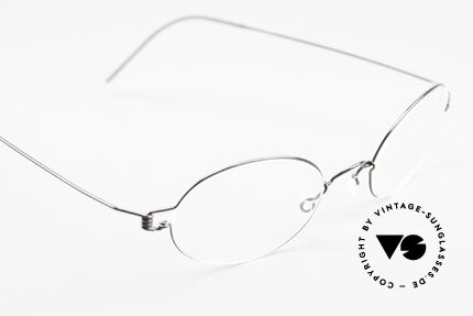 Lindberg Daniel Air Titan Rim Oval Titanium Frame Unisex, unworn, NOS, with original magnetic case by Lindberg, Made for Men and Women