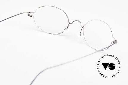 Lindberg Daniel Air Titan Rim Oval Titanium Frame Unisex, simple & strong frame: free from screws, rivets & welds, Made for Men and Women
