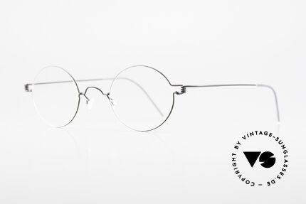 Lindberg Corona Air Titan Rim Round Titanium Frame Unisex, simply timeless, stylish & innovative: grade 'vintage', Made for Men and Women