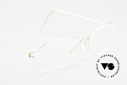 Lindberg Perry Air Titan Rim Titanium Frame Classic Style, unworn, NOS, with original magnetic case by Lindberg, Made for Men and Women