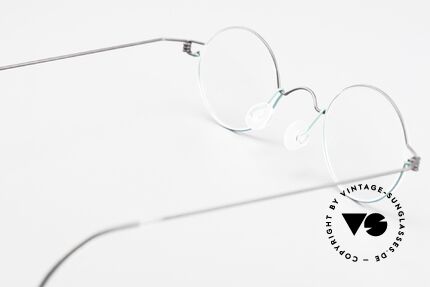 Lindberg Corona Air Titan Rim Small Round Titanium Frame, simple & strong frame: free from screws, rivets & welds, Made for Men and Women
