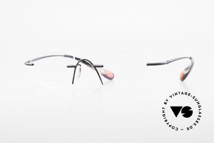 Bugatti 357 Odotype Rimless Designer Frame Men Details