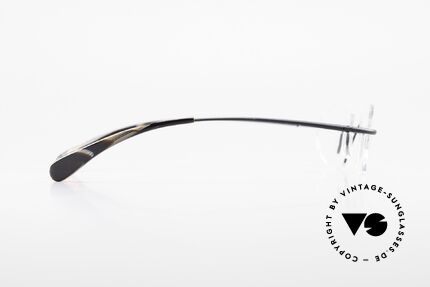 Bugatti 357 Odotype Rimless Designer Frame Men, model 357 col. 31 XL, absolute top quality, Made for Men