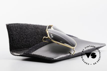 Ray Ban Wayfarer I Clip On B&L USA Mineral Sun Lenses, heat-treated (impact-resistant & scratch-resistant), Made for Men and Women