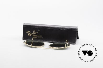 Ray Ban Round Metal 49 Clip On B&L USA Mineral Sun Lenses, fits all old B&L Ray Ban Round Metal 49mm frames, Made for Men and Women
