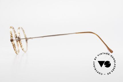 Giorgio Armani 365 Small Round Eyeglasses 90's, never worn (like all our vintage 1980's G. Armani frames), Made for Men and Women