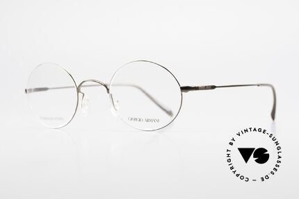 Glasses Giorgio Armani 348 Round Vintage 90's Eyeglasses