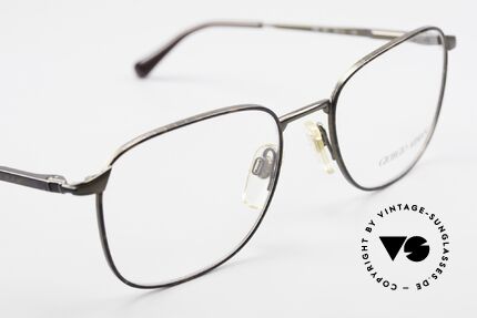 Giorgio Armani 236 Square Panto Vintage Frame, unworn (like all our vintage GIORGIO Armani frames), Made for Men