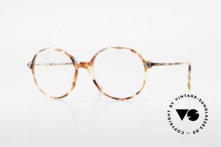 Giorgio Armani 334 Vintage Round Eyeglass-Frame, timeless vintage Giorgio Armani designer eyeglasses, Made for Men and Women