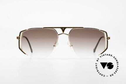 MCM München 5 Titanium Sunglasses Large, precious frame with serial number & case by Versace, Made for Men
