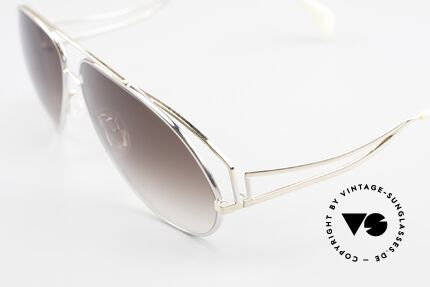Zollitsch Radiant Industrial XL Aviator Shades, unworn (like all our rare vintage Zollitsch glasses), Made for Men
