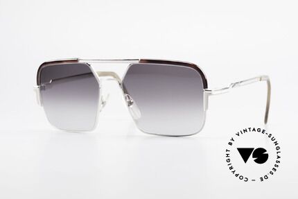 Cazal 706 70's Combi Shades First Series, ultra rare vintage Cazal sunglasses from the late 1970's, Made for Men