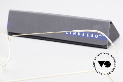 Lindberg Indus Air Titan Rim Classic Titanium Frame Unisex, Size: medium, Made for Men and Women