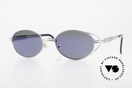 Jean Paul Gaultier 58-6106 Oval Designer Sunglasses, oval 90's designer sunglasses by Jean Paul GAULTIER, Made for Men and Women