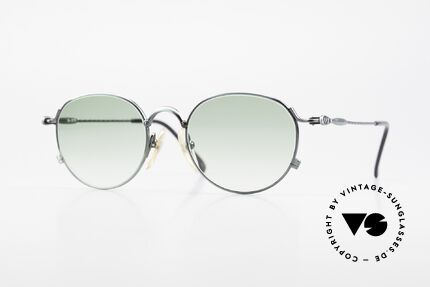 Jean Paul Gaultier 55-2172 Rare Vintage JPG Sunglasses, round 90's vintage sunglasses by J.P. Gaultier, Made for Men and Women