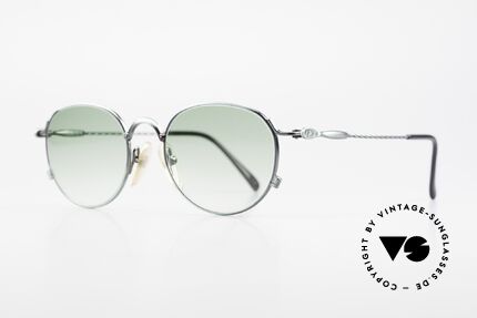 Jean Paul Gaultier 55-2172 Rare Vintage JPG Sunglasses, "smoke green" frame finish in high-end quality, Made for Men and Women