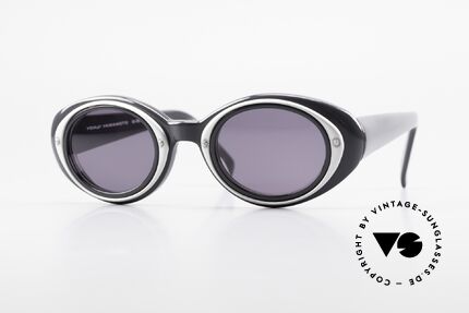 Yohji Yamamoto 52-7001 Sunglasses Kurt Cobrain Style, distinguished vintage Y. Yamamoto shades of the 90s, Made for Men and Women