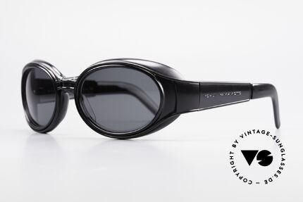 Yohji Yamamoto 52-6202 Sporty XL Designer Sunglasses, but still very sporty and extra large size (149mm width), Made for Men and Women