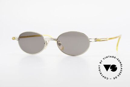 Yohji Yamamoto 52-7202 Designer Shades Oval Vintage, sporty oval 1990's Yohji YAMAMOTO vintage sunglasses, Made for Men and Women