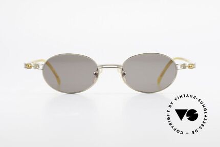 Yohji Yamamoto 52-7202 Designer Shades Oval Vintage, extraordinary but subtle design elements; AVANT-GARDE, Made for Men and Women