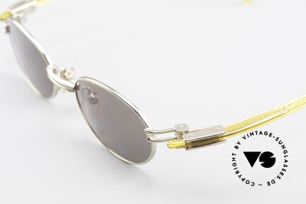 Yohji Yamamoto 52-7202 Designer Shades Oval Vintage, unworn (like all our rare vintage YY designer sunglasses), Made for Men and Women