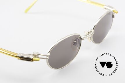 Yohji Yamamoto 52-7202 Designer Shades Oval Vintage, NO RETRO shades; a Yamamoto original from 1997 in XL, Made for Men and Women