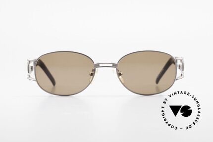 Yohji Yamamoto 52-6106 Designer Shades Vintage Oval, extraordinary but subtle design elements; AVANT-GARDE, Made for Men and Women