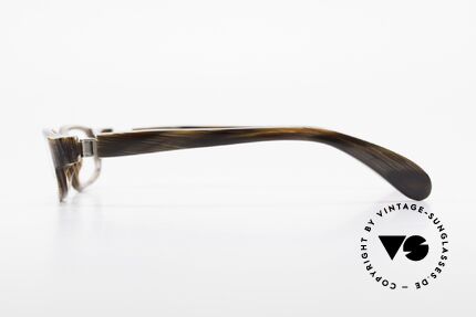 Bugatti 321 Odotype Horn Optic Eyeglass-Frame, very special lens construction; TOP comfort, Made for Men