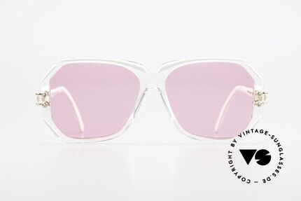 Cazal 169 Pink Vintage Designer Shades, hand made around 1989/1990 (FRAME GERMANY), Made for Women