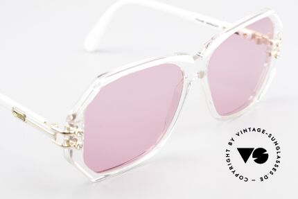 Cazal 169 Pink Vintage Designer Shades, new old stock, NOS (like all our rare vintage Cazals), Made for Women