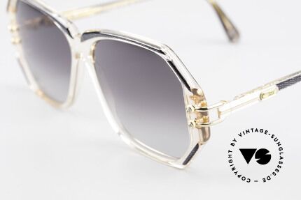 Cazal 169 90's Vintage Ladies Sunglasses, with some tiny rhinestones as ornamental screws, Made for Women