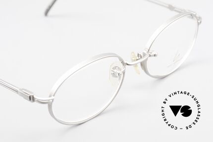 Yohji Yamamoto 51-5107 Titanium Designer Frame Oval, NO retro specs, but a 25 years old vintage original, Made for Men and Women