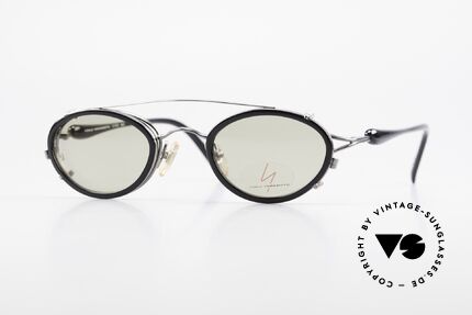 Yohji Yamamoto 51-7210 No Retro Shades Clip-On 90's, vintage 1990's sunglasses by Yohji Yamamoto, Japan, Made for Men and Women