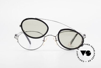 Yohji Yamamoto 51-7210 No Retro Shades Clip-On 90's, Size: small, Made for Men and Women