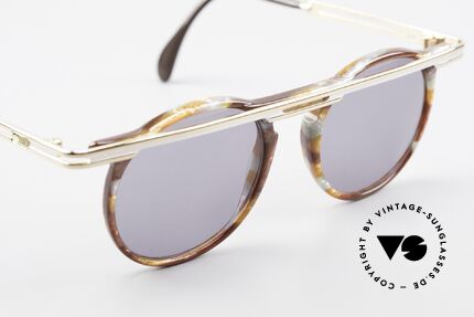 Cazal 648 Cari Zalloni Round Shades 90s, unworn, NOS (like all our rare vintage Cazal glasses), Made for Men and Women