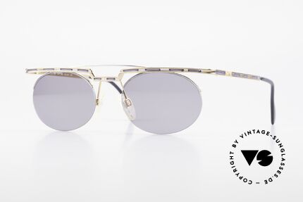 Cazal 758 Original 90s Cazal Sunglasses, interesting old Cazal VINTAGE sunglasses from 1997/98, Made for Men and Women