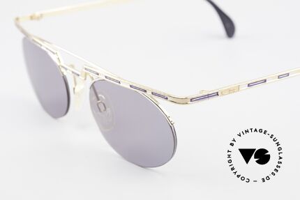 Cazal 758 Original 90s Cazal Sunglasses, color description in the old catalog: dark blue bicoloured, Made for Men and Women
