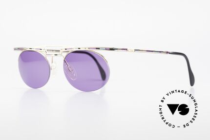Cazal 758 No Retro Cazal Sunglasses 90s, costly varnishing (characteristical for all vintage Cazals), Made for Men and Women