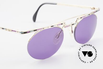 Cazal 758 No Retro Cazal Sunglasses 90s, tangible high-end craftsmanship (frame made in Germany), Made for Men and Women