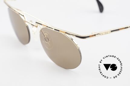 Cazal 758 Original Cazal Sunglasses 90's, color description in the old catalog: "gold brown-black", Made for Men and Women